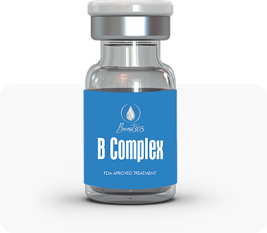 Type: Intramuscular Injection What it does: A blend of B1, B2, B3, B5, and B6 that helps convert food into energy, supports metabolism, and enhances focus.<a href="#" style="text-decoration: underline; color: black; font-size: 16px;"> More details </a>