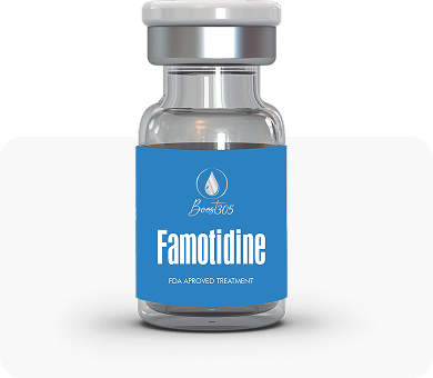 Type: IV or Intramuscular Injection What it does: Reduces stomach acid and may assist in managing allergic reactions.<a href="#" style="text-decoration: underline; color: black; font-size: 16px;"> More details </a>